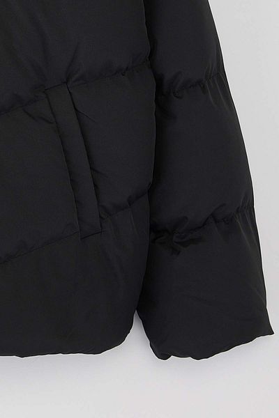 Trendyol Collection Black Regular Fit Water Repellent Inflatable Plus Size Coat Twoaw26Aw00007