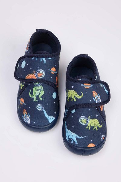 TRENDYOL SHOES Navy Blue Little Boy Kids Slippers Takaw26Er00000