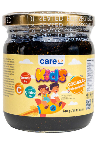 Care Up Kids Kakaolu Vitamin Destekli Keçiboynuzu, Bal, Ekinezyalı Çocuk Macunu 240g
