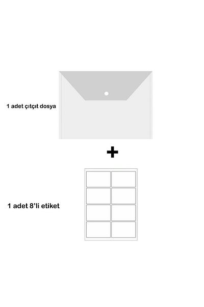 Gıpta Eco Pp 80 Yp. A4 Spiral Pp. Cover Notebook (5 Checkered 3 Lines = 8 Pieces) Gifted