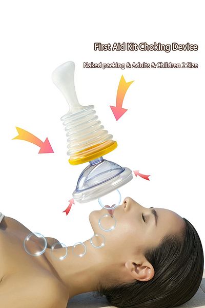 Choice مجموعة أدوات الإسعافات الأولية Naked Packing 4 قطع/مجموعة أدوات إنقاذ الاختناق للبالغين والأطفال بمقاسين