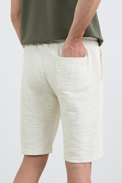 Fulla Moda Lace Waist Pocket Shorts