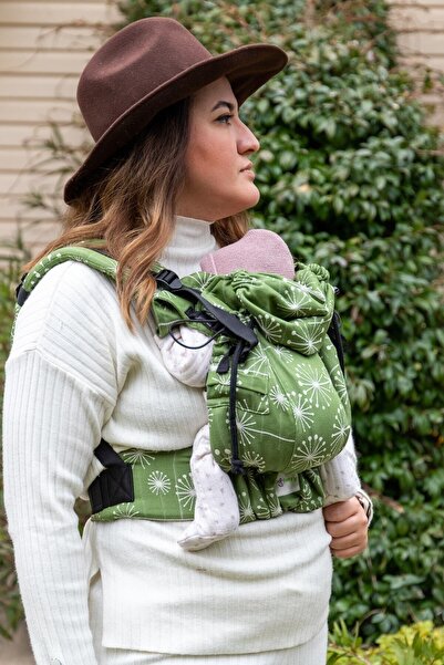 Huggyberry Softy Baby Carrier -dandelion Cedar