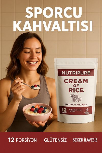 Nutripure Cream of Rice 480 g - Raspberry