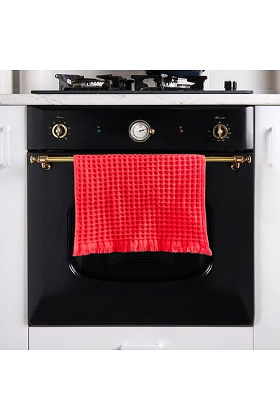 Evidea Soft Waffle Kitchen Towel - Red - 30X45 cm