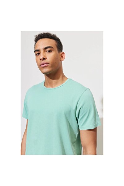 Lee Ανδρικό μπλουζάκι με πράσινη λαιμόκοψη