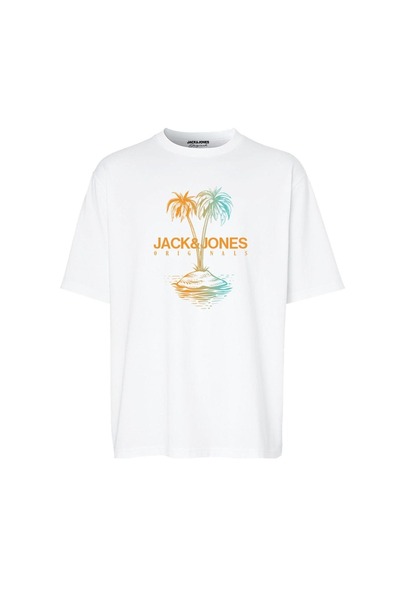 Jack & Jones Ανδρικό μπλουζάκι Jack&jones Lafayette 2 με στρογγυλή λαιμόκοψη