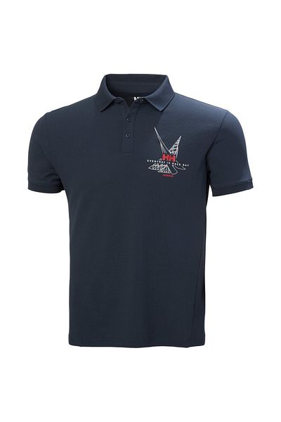 Helly Hansen Ανδρικό μπλουζάκι πόλο με κλασικό γιακά Hp Race