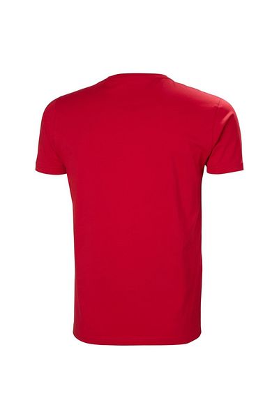 Helly Hansen Shoreline 2.0 - Ανδρικό κόκκινο μπλουζάκι με στρογγυλή λαιμόκοψη