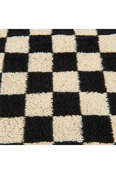 Evidea Soft Elena Face Towel - Ecru / Black - 50X90 cm