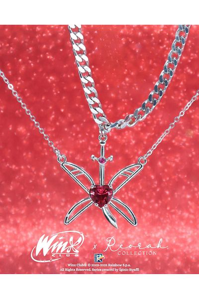 Reorah Collection Winx Club ®   Moses and Riven Couple Necklace
