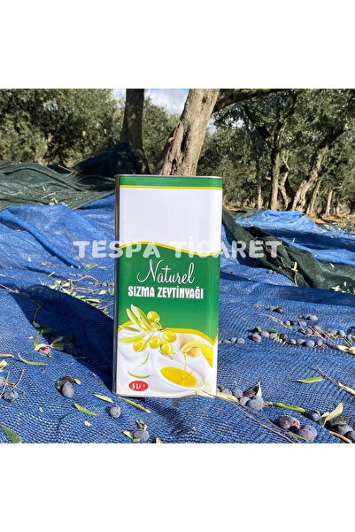 Organikiste Soğuk Sıkım Zeytinyağı 5 L – 0.5 Asit, Katkısız Natürel Sızma, Ür...