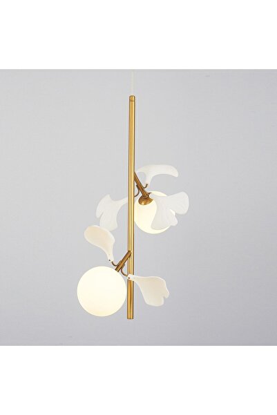 Luna Lighting 2713-1A Ivy Tekli Sarkıt Sarı