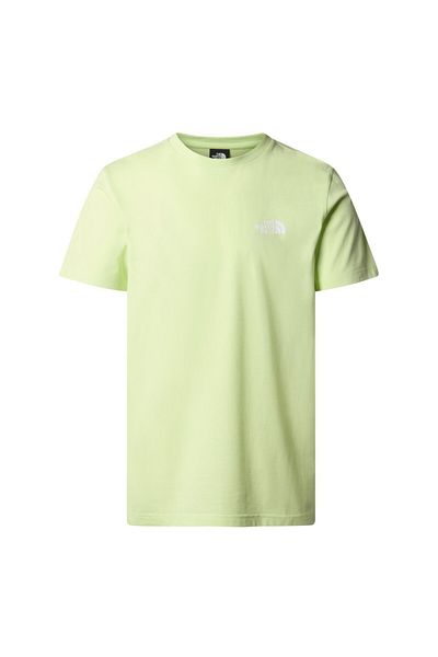 THE NORTH FACE Men's Green Round Neck Dome T-Shirt