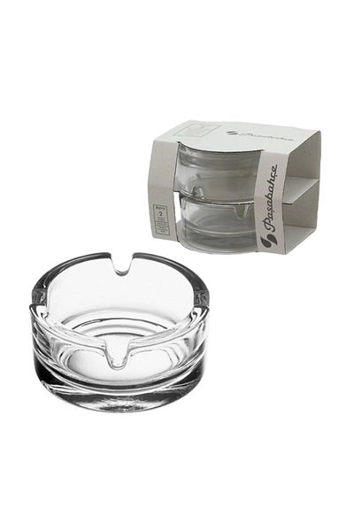 Paşabahçe 54126 Mini Bistro Tashray Γυάλινο Τασάκι 2 τεμαχίων