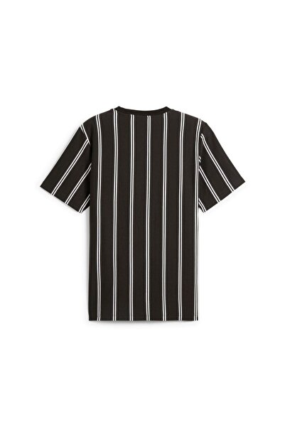 Puma Ανδρικό μαύρο μπλουζάκι Aop - Sports Club