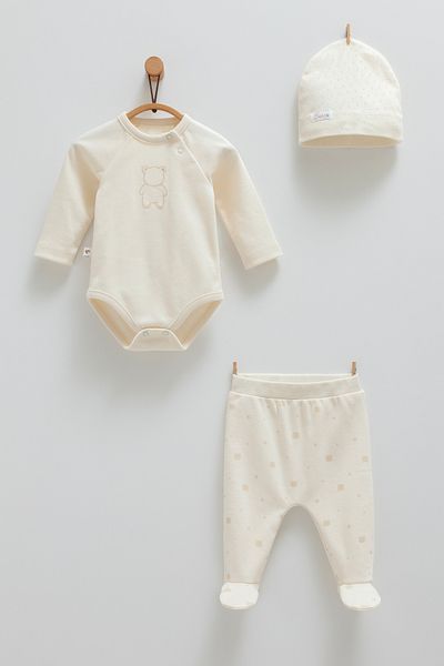 Caramell قبعة Little Emu Cute Bear Body Pants