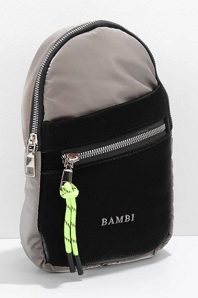 Bambi Rucsac de damă Platinum Black C06102180985