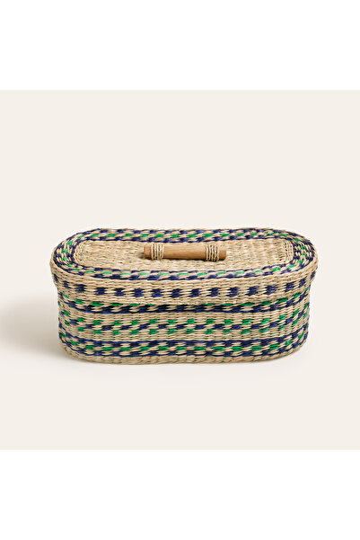Zsa Zsa Zsu Tam Dao Deniz Çayırı Sepet 40x15x16 Cm Renkli