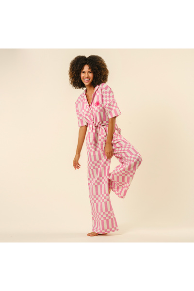 Zsa Zsa Zsu Tavas Müslin Pantolon - Ekru