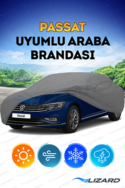 ByLizard Volkswagen Passat Uyumlu Lüks Araba Brandası Miflonlu Branda Oto Çadır Örtü