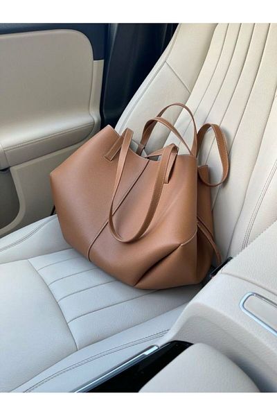 Çantacımstore Γυναικεία τσάντα Cyme Mini Pntrst Tan