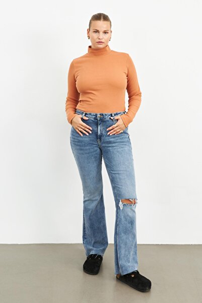 Curly ΜΠΛΟΥΖΑ ΜΕ ΣΥΓΚΡΟΤΗΜΑ ΚΑΜΠΟΥΡΑ