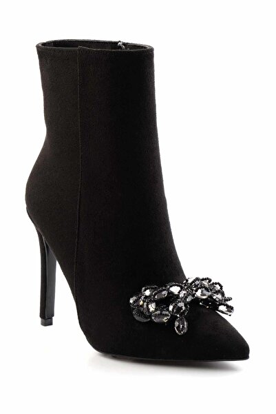Bambi Siyah Kadın Bot & Bootie K02209030002