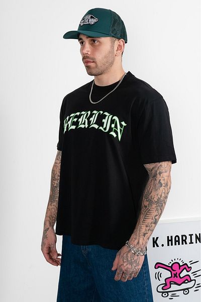 No Future Men's Berlin Regular T-Shirt Nf0451Sy
