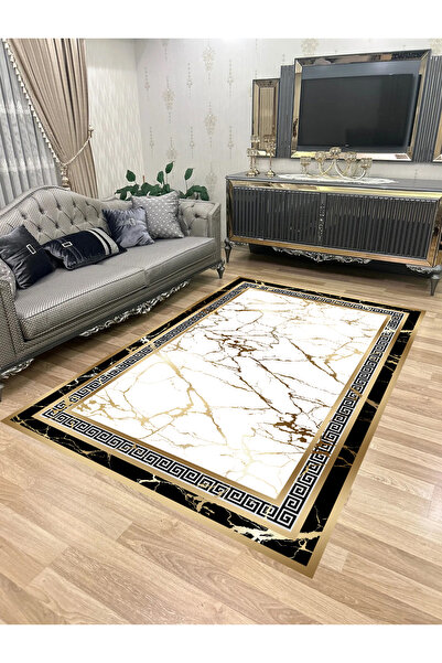 Bordo Halı Yıkanabilir Kaymaz Taban Halı Mutfak Dekor Yolluk Koridor Halısı S...