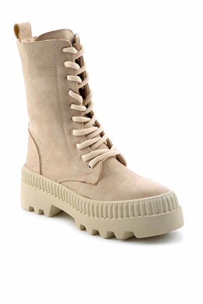 Bambi Bej Kadın Bot & Bootie K02678020802