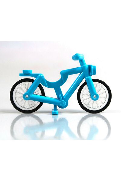 LEGO Original Accessory Custom Moc Minifigure Minifigure Bicycle Dark Blue Bicycle