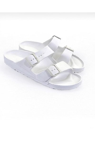 FyzHome Fyz Soft Non-Slip Sole Double Buckle Daily and Beach Slippers