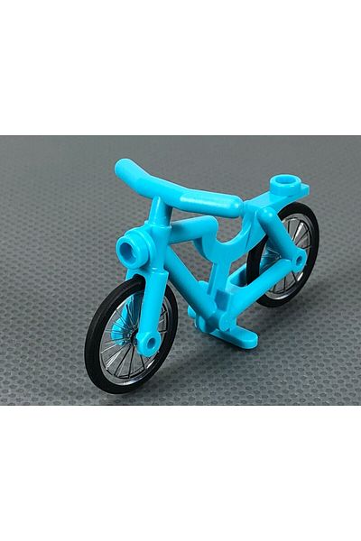 LEGO Original Accessory Custom Moc Minifigure Minifigure Bicycle Dark Blue Bicycle