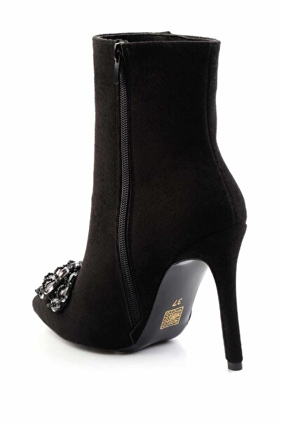 Bambi Siyah Kadın Bot & Bootie K02209030002