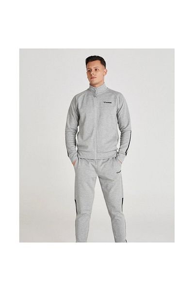 hummel Ανδρικό γκρι μπουφάν Milock
