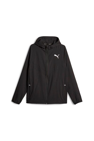 Puma Мъжко черно яке с качулка Run Ultraweave