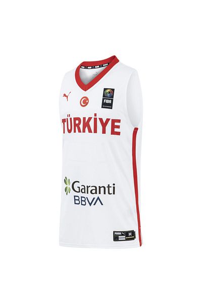 Puma Men's V-Neck Turkey Basketball Shirt
