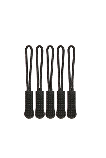 Choice Black 5pcs 5/10/20PCS Zipper Head Extension Cord Tags Pulls Slider Cor...