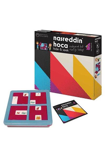 ZEKÜP لعبة نصر الدين هوچا للبحث عن المخبأ والذكاء والعقل، لعمر 3 سنوات، للاعب...