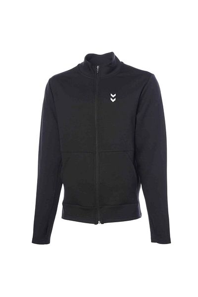 hummel Ανδρικό μαύρο μπουφάν με κουκούλα Nelly