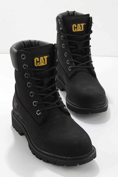 Caterpillar Μαύρα Δερμάτινα Γυναικεία Μποτάκια & Μποτάκια Cat 0111009901