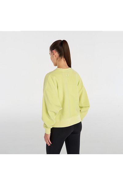 hummel Hanorac verde cu gât rotund pentru femei Lena Sharpa