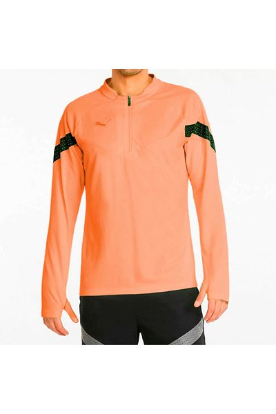 Puma Team Final Training 1/4 Zip Ανδρικό φούτερ με στρογγυλή λαιμόκοψη