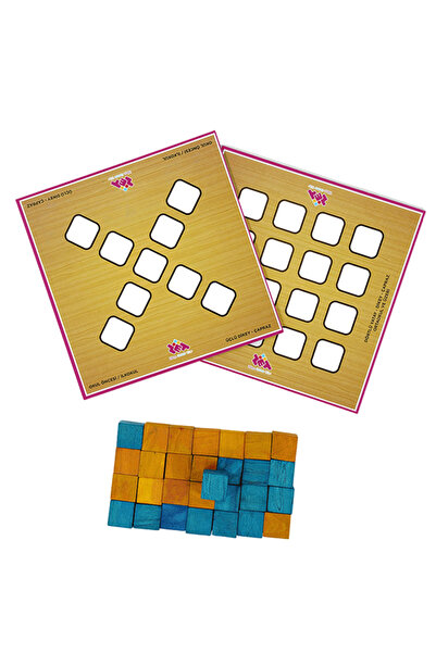 TÜZDER Zet Zeka Istif Brain and Mind Game for Ages 4+ 2 Players