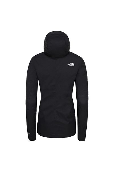 THE NORTH FACE Palton negru cu glugă pentru femei Quest Insulated