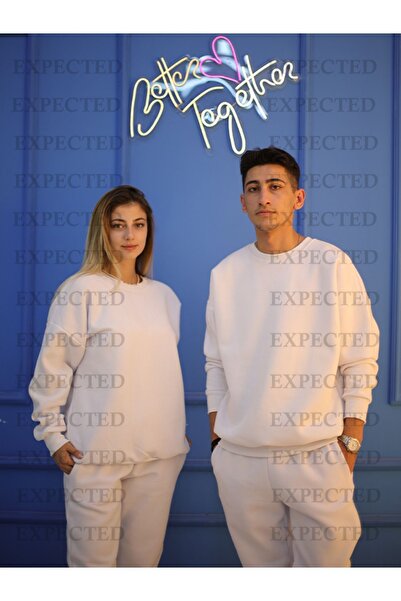 EXPECTED Lover Couple Combos Oversize Raster Φούτερ 2 ΤΕΜ
