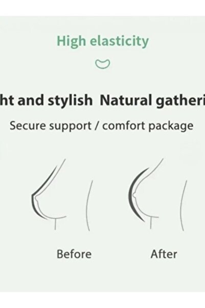 Kelebeklingerie Μπροστινό λέιζερ ΚΟΥΜΠΙ Αόρατο χωρίς σύρμα Σουτιέν Ghost χωρίς ραφή με αφαιρούμενα μαξιλαράκια