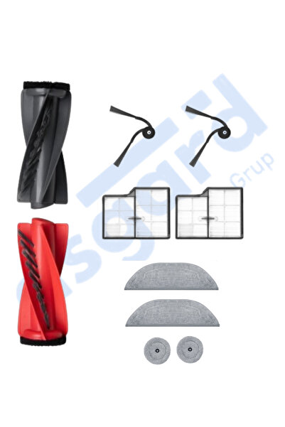 Asgard Grup Roborock Saros 10 compatibil 1 perie principală 2 perii laterale ...