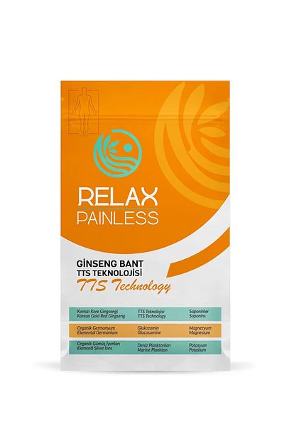 RELAX PAİNLESS Korean Band 2 Pack Kinesio Band Pain Band